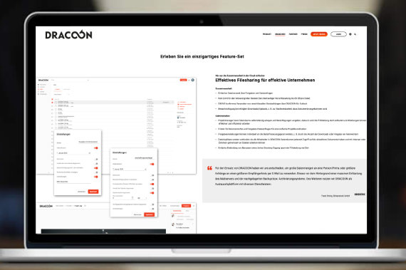 Redesign Dracoon