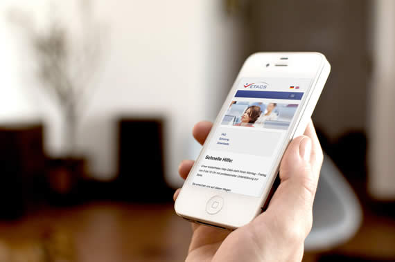 website relaunch Etacs GmbH