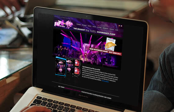 website relaunch von Floyd Reloaded