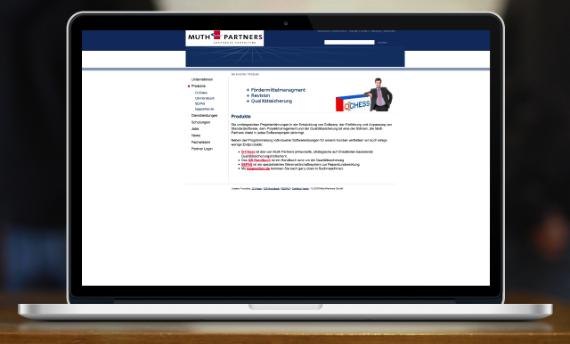 alte Produktseite - Muth Partners