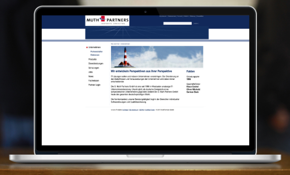 Website G. Muth Partners