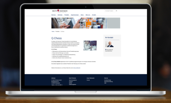 neue Produktseite - Muth Partners